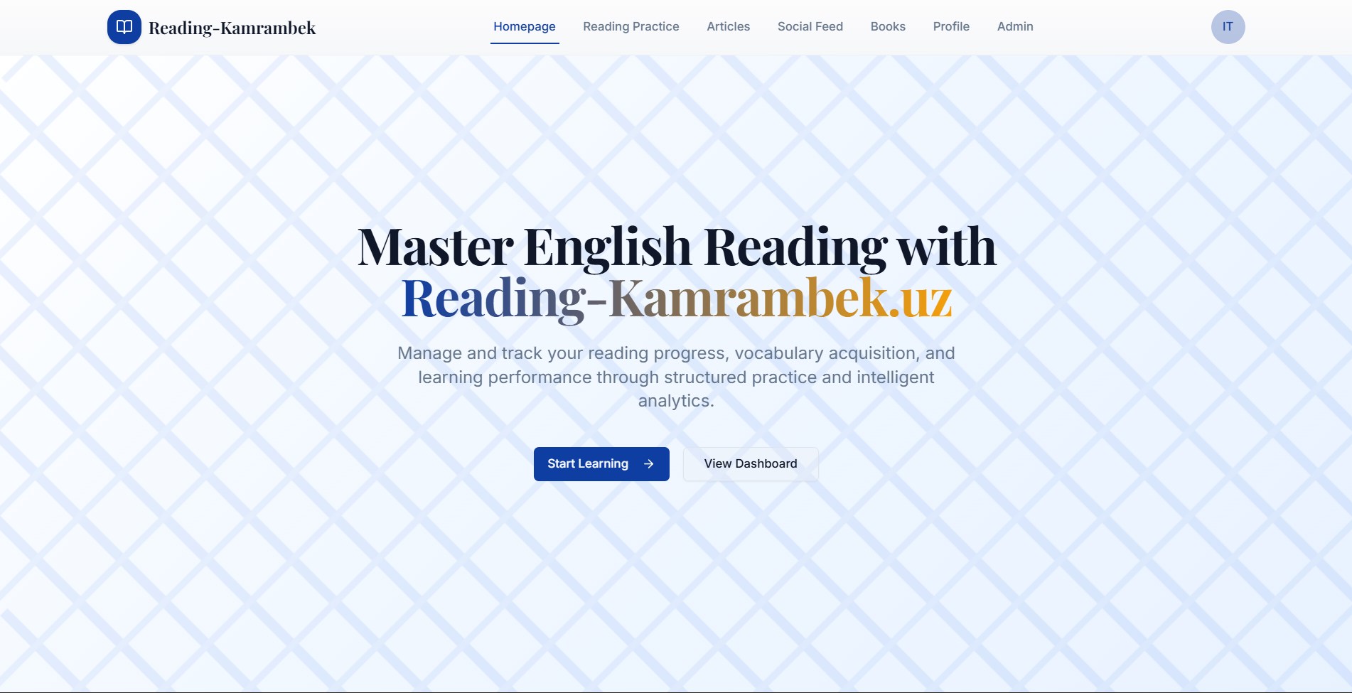 IELTS Reading Platform Preview